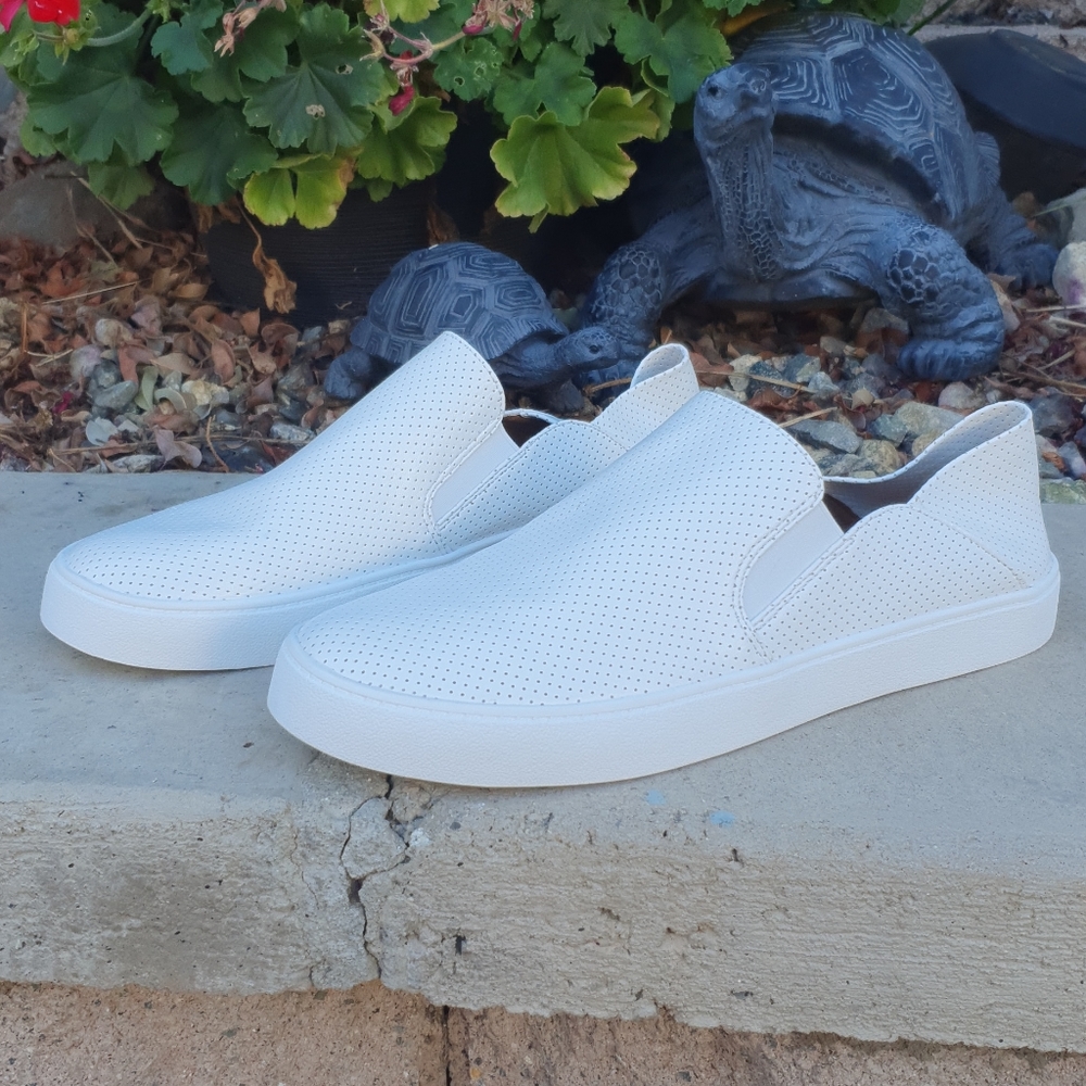 Slip on White Shoes